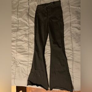 YMI, size small, flare legged pants.